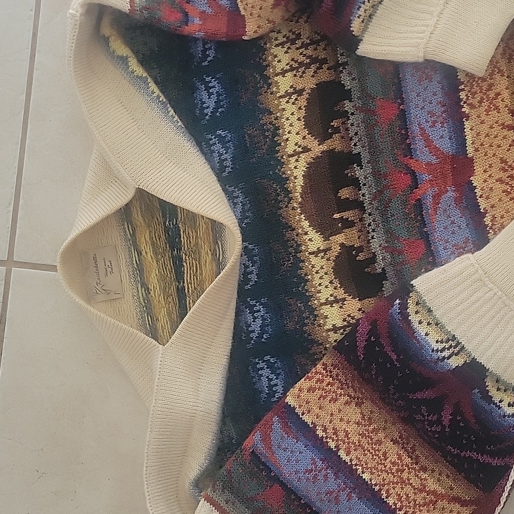 Vintage wool sweater - Picture 6 of 9